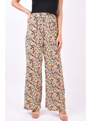 Pantaloni Dama Vero Moda Vmambra Hw Loose Black/Amber